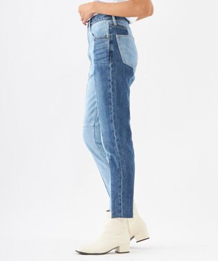 OP／FILA 【OP】美脚パッチワークデニム ブルー