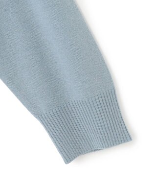 J.PRESS YORK STREET 【WOMEN】ベーシックハイゲージニット サックスブルー系