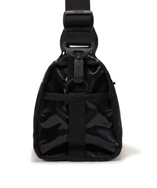 LeSportsac MINI DUFFEL CROSSBODY/ブラックシャイン ブラックシャイン