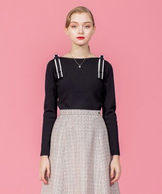 TOCCA 【洗える！】ETERNAL KNIT プルオーバー ブラック系