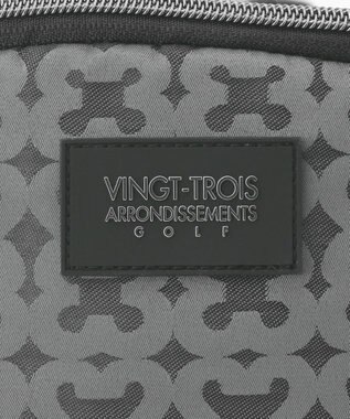 23区GOLF 【UNISEX】モノグラムボディバッグ　ペットボトルも入る！タウンユースにもおすすめ ブラック系5