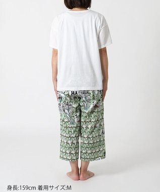 tsumori chisato SLEEP ツモリチサト パジャマ 5分袖 半袖 8分丈 ルームウェア レディース UDT163 /ワコール グリーン