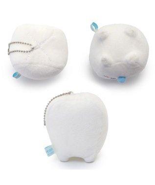 Mother garden しろたん 白いもの マスコットキーホルダー 《乳歯》 単品 乳歯キーホルダー