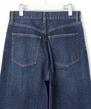 23区 S 【一部店舗限定】23区DENIM ストレッチ ワイドパンツ ミッドブルー