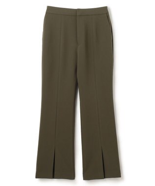 BEIGE， PAULOWNIA / フレアパンツ Khaki