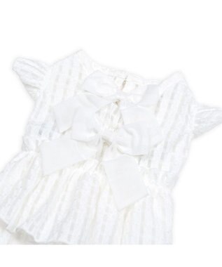 PET PARADISE cherircouture シースルーリボン ワンピース 小型犬 ホワイト