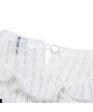 PET PARADISE cherircouture シースルーリボン ワンピース 小型犬 ホワイト