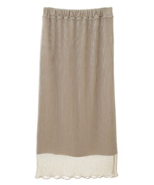 earth music&ecology シャイニーチュールスカート