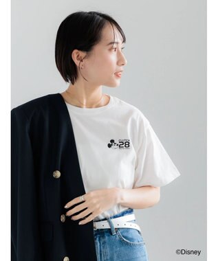 Te chichi 【Disney】MICKEY/ロゴプリントTシャツ