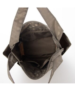 Y'SACCS 【Y’SACCS vous et】ドットジャカードトート Sサイズ グレージュ