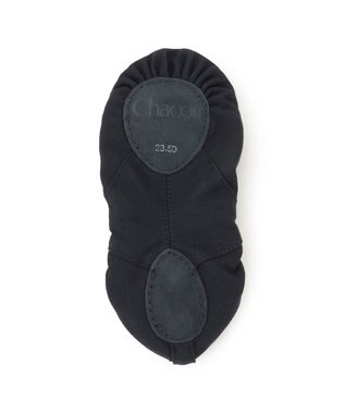 Chacott スプリットバレエシューズ　Ｄ幅（普通幅）／Ｅ幅（広幅） ブラック