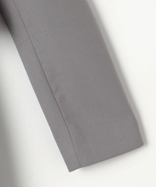 ANY KIDS ボレロ付き ワンピース グレー×ネイビーチェック