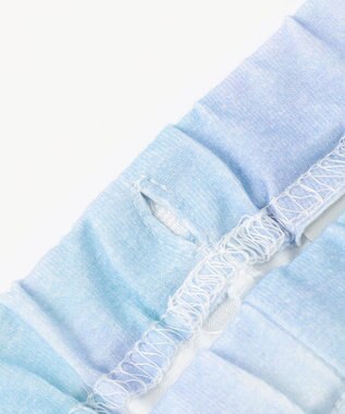 ANY KIDS 裾リボン 5分丈 レギンス レインボーサックス