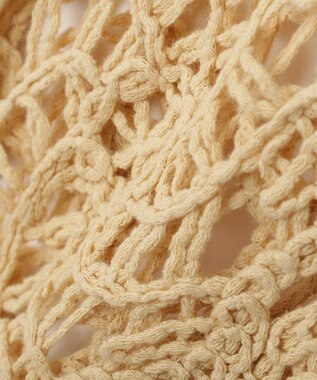 earth music&ecology クロシェ風プルオーバー Light Yellow