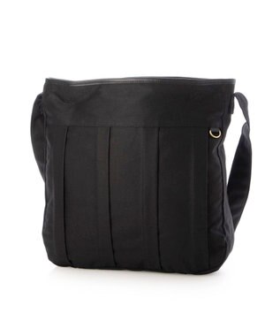 UNBILLION ペルケ perche / ベンダイルコットンスコッチガードプリーツショルダー ブラック