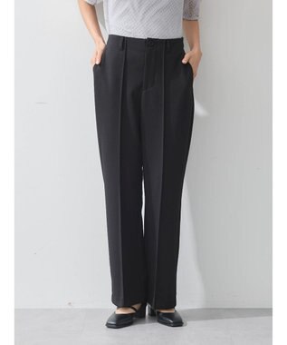 earth music&ecology センターシームパンツ Black