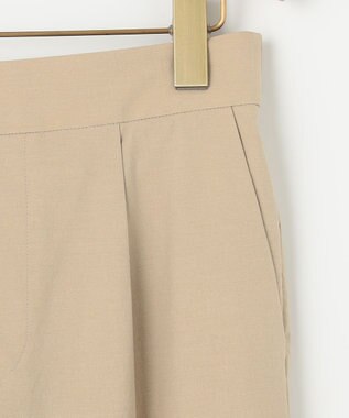 組曲 L スーパーライトストレッチテーパード パンツ ベージュ系