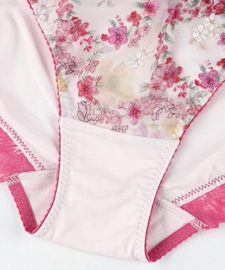 Wing ショーツ Wing Lesiage PB2120とペア 【2120シリーズ】 はきこみ丈あさめ PF2120 ウイング／ワコール ピンク