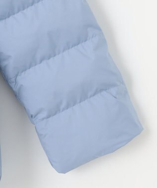 組曲 KIDS 【150-170㎝】キルティング 中綿コート マローブルー系