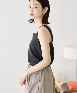 AMERICAN HOLIC 抗菌防臭テレコベアタンクトップ Black