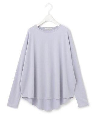 ICB 【WEB限定カラーあり・洗える】ヴィスコースワイド プルオーバー ライラックグレー系