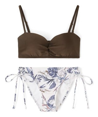 San-ai Resort（三愛水着楽園） 【FUWAMARU】レイヤードノンワイヤービキニ　9M　【San-ai Resort（サンアイリゾート）】 ベージュ