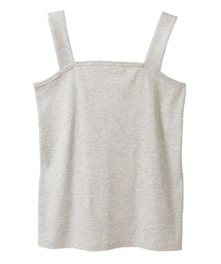 AMERICAN HOLIC 抗菌防臭テレコベアタンクトップ Oatmeal