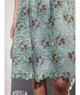 TOCCA 【消臭】PASSION OF LACE ドレス ライトグリーン系7