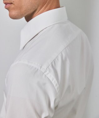 GOTAIRIKU 【形態安定】PREMIUMPLEATS_レギュラーカラー 通年ドレスシャツ_ホワイト(25年春夏モデル) ホワイト系