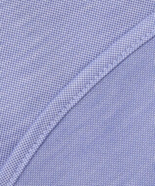 JOSEPH ABBOUD 【キングサイズ・ジャージー素材】シャンブレー シャツ サックスブルー系