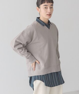 AMERICAN HOLIC Ｖネックスウェット Mocha