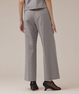 GRACE CONTINENTAL ラップワイドパンツ ストライプ