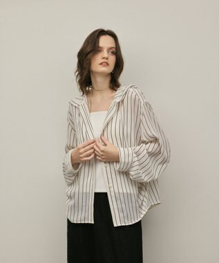 GRACE CONTINENTAL フードシャツ