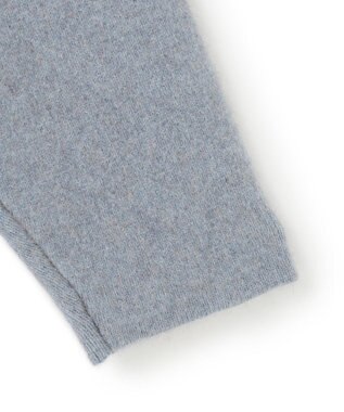 23区 S 【見上愛さん着用】ラクーンブレンドダブルフェイス ニット アウター スカイブルー系