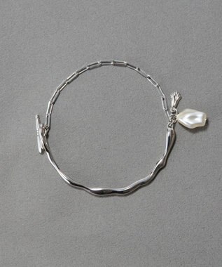 Phoebe フロウラインメタルブレスレット　シルバー シルバー