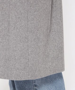 uncrave ロング チェスターコート（uncrave WHITE） ライトグレー