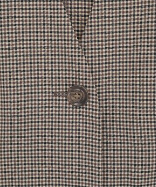 Green Parks ノースリーブチェックジレ Brown