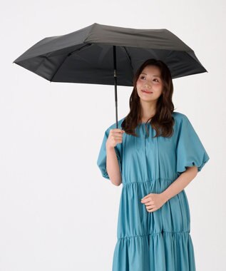 MOONBAT 【3秒で折りたためる日傘/自動開閉】 遮光100% 晴雨兼用 折りたたみ傘 ウラワザ ブラック