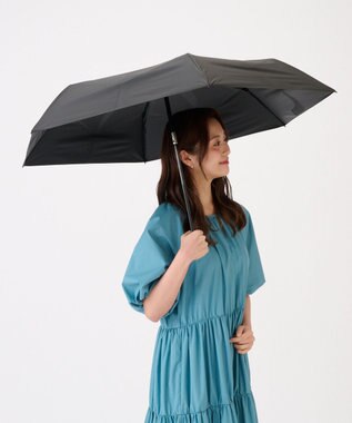 MOONBAT 【3秒で折りたためる日傘/自動開閉】 遮光100% 晴雨兼用 折りたたみ傘 ウラワザ ブラック