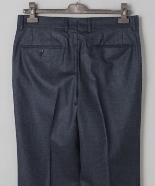 GOTAIRIKU 【保温性/ストレッチ/シワになりにくい】サキソニーストレッチパンツ_ノータック(25年モデル） ネイビー系