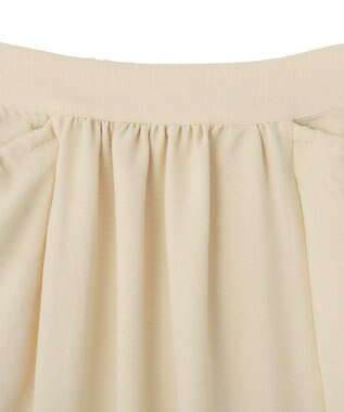 CRAFT STANDARD BOUTIQUE ドレープポケットデザインスカート Beige