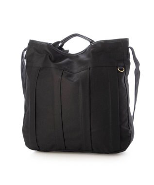 UNBILLION ペルケ perche / ベンダイルコットンスコッチガードプリーツショルダー ブラック