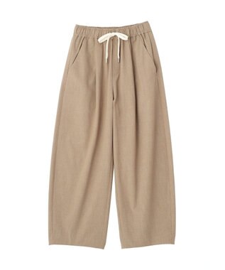 AMERICAN HOLIC ウエストドロストソフトバルーンパンツ Beige