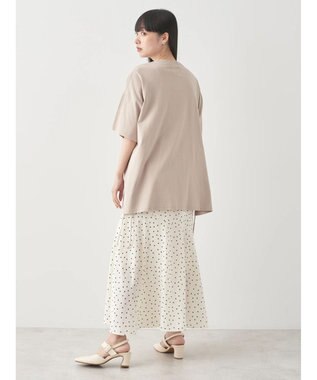 earth music&ecology ｅ／ｍシャーリングプルオーバー Beige