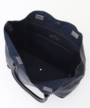 UNBILLION Otias アンティークタイプ合皮ビジネストート ネイビー