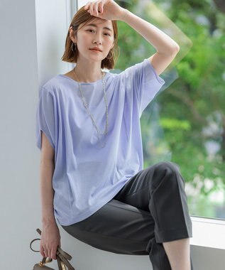 23区 S 【洗える】シアーTEE ライラック系
