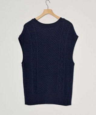 ONWARD Reuse Park 【組曲】ニット秋冬 ネイビー