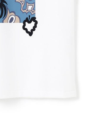 JOSEPH HOMME 【HIGH GRADE LINE】フォークアートプリント　クルーネックTシャツ ホワイト系5