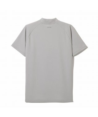 ZERO HALLIBURTON 【吸水速乾・抗菌防臭】 モックネックTシャツ ZHG-M5S5a 82949 シルバーグレー