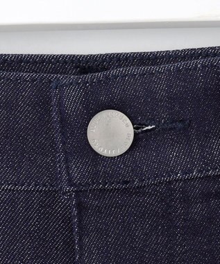 自由区 【洗える】ウスカルデニムAライン スカート インディゴ